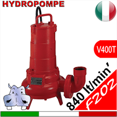 impianto di sollevamento con elettropompe pompa sommersa trituratrice pompe sommerse trituratrici pompe a immersione con trituratore immissione fognature in rete espulsione da pozzo nero fossa settica