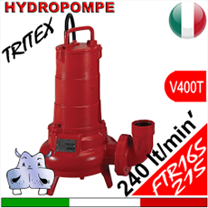 impianto di sollevamento con elettropompe pompa sommersa trituratrice pompe sommerse trituratrici pompe a immersione con trituratore immissione fognature in rete espulsione da pozzo nero fossa settica