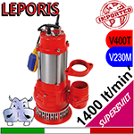 pompa sommergibile acque da drenare leporis professionale