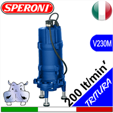 elettropompa sommersa sommergibile a immersione girante vortex espulsione acque reflue acque luride acque sporche reflui acque di scarto acque di rifiuto speroni vendita offerte listini promozioni sche tecniche manuali sottoprezzo miglior prezzo pippohydro elettromek