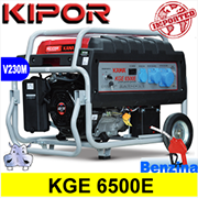 Generatore Gruppo Elettrogeno a benzina 4,32KW 4320W KGE6500EM avviamento  elettrico Kipor - Generatori di corrente