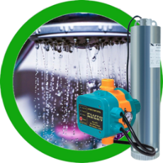 POMPA SOMMERSA MONOBLOCCO - IMPIANTO COMPLETO kit completi pompa presscontrol-autoclave sommersa prezzi-pompa sommersa impianto completo di serbatoio acqua-sommersa e riserva idrica