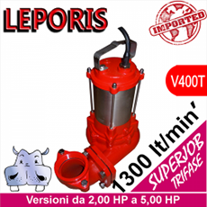 SUPERJOB200 - SUPERJOB300 - SUPERJOB500 potenze da 2,00 HP a 5,00 HP versione professionale trifase a doppia tenuta meccanica in bagno olio, girante in ghisa grigia a grana fine elettropompa sommersa per fognature dab caprari lowara acque reflue pompe a immersione stazione stazioni di sollevamento fognario fognature pedrollo acque nere pippohydro elettromek ecommerce store ebay ebay ebay professionale water pumps ebara
