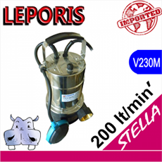 STELLA potenze da 0,55 HP a 1,00 HP versione hobbistica in plastica e acciaio inox, girante in tecnpolimero miglior prezzo leporis pompe sommerse su pippohydro listini sconti occasioni pompa tritatutto per liquami acque luride pompa immersione acque nere stazione di pompaggio acque nere stazioni di sollevamento elettropompe a immersione acque luride impianto di sollevamento acque reflue pompa sollevamento occasione usato garantito nuovo acqua pompe sollevamento liquami pozzetto fognario lowara singlebox leporis vendita assistenza miglior prezzo elettropompa per impianto fognario hobby stella leporis