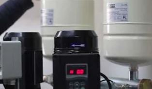 gruppo gemellare aumento pressione inverter e pompe verticali