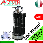 svuotamento pozzetti raccolta acqua piovana con le turbo pompe arven