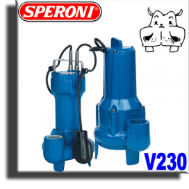 pompe immersione speroni acque scure sporche nere serie domestica
