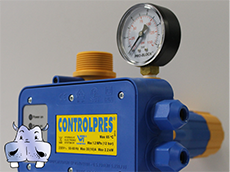 Watertech Regolatore di pressione Presscontrol Controlpress pretarato ...
