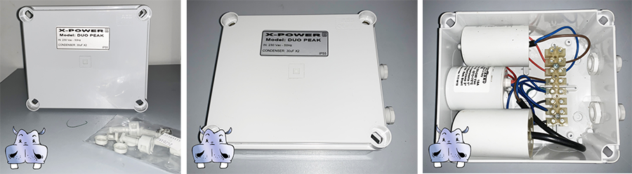 I motori elettrici monofase 230Vac, necessitano dell' adeguato condensatore per consentirne il corretto funzionamento. Disgiuntore elettromeccanico italfarad itf06 spunto per pompa sommersa motori asincroni monofase motore elettrico 220v 240v 16A 50Hz 60Hz