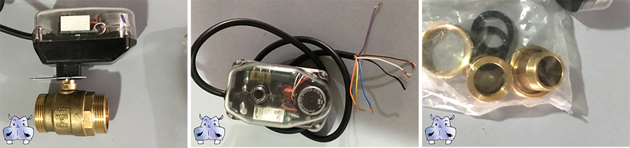 Elettrovalvole Di Zona 2 Vie Normalmente Chiusa Accessori Riscaldamento