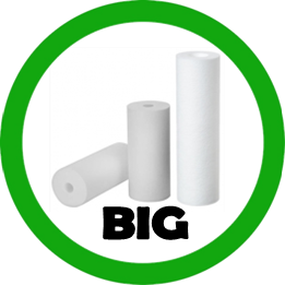 CARTUCCIA MELTBLOWN - RICAMBIO cartuccia ricambio filtro - cartucce per contenitori big - cartucce ricambi filtri acqua - gamma cartucce di ricambio