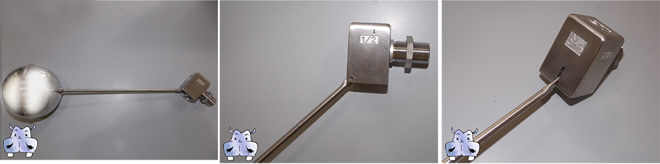 riempire serbatoi in sicurezza con i galleggianti in acciaio inox