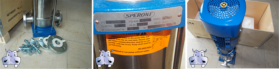 prezzi speroni water pumps price