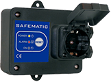 safe matic è un sistema che protegge la pompa salvaguardandola da marcia a secco sovratensioni il sistemna di gestione e memorizzazione è autoimpostante per pompe fino ad un massimo di potenza da 3hp