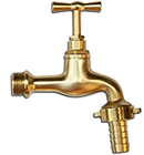valvola ornamentale per tubo gomma