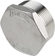 TAPPO MASCHIO ACCIAIO INOX PIPPOHYDRO