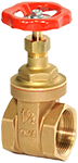 valvola saracinesca a volantino ottone pn16