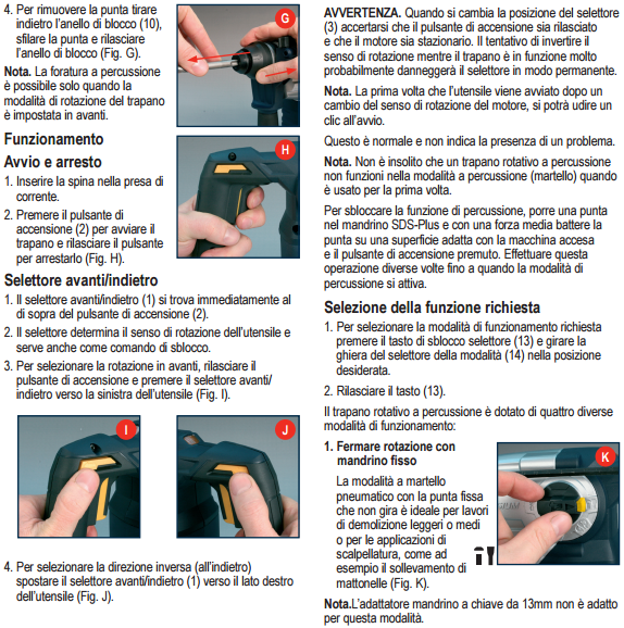 trapano a battente potenza e garanzia confronta con makita