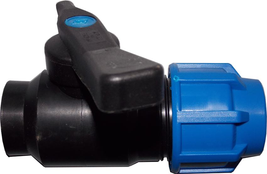 valvole a sfera per montaggio impianti irrigazione idraulica acquedottistica produzione plastica alfa distribuzione pippohydro